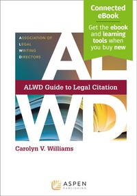 Enlarge image Cover: Alwd Guide to Legal Citation - Aspen Publishing