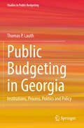 Cover: Public Budgeting in Georgia - Springer