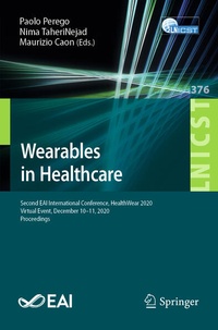 Enlarge image Cover: Wearables in Healthcare - Springer