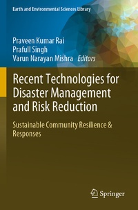 Abbildung von: Recent Technologies for Disaster Management and Risk Reduction - Springer