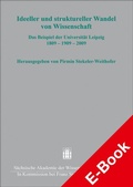 Bild: Ideeller und struktureller Wandel von Wissenschaft - Franz Steiner Verlag