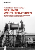 Cover: Berliner Weltliteraturen - De Gruyter