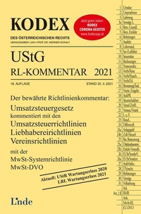 Abbildung von: KODEX UStG-Richtlinien-Kommentar 2021 - Linde