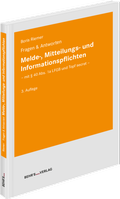 Cover: Melde-, Mitteilungs- und Informationspflichten - Behr's GmbH