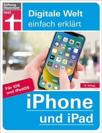 Enlarge image Cover: iPhone und iPad - Stiftung Warentest