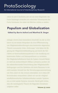 Enlarge image Cover: Populism and Globalization - BoD - Books on Demand