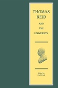 Cover: Thomas Reid and the University - Pennsylvania State University Press