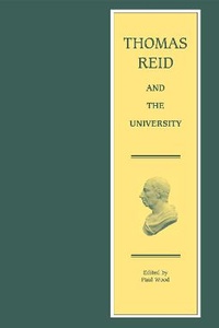 Enlarge image Cover: Thomas Reid and the University - Pennsylvania State University Press