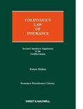 Cover: Colinvaux's Law of Insurance 2nd Supplement - Sweet & Maxwell