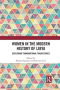 Cover: Women in the Modern History of Libya - Routledge