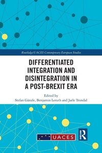 Enlarge image Cover: Differentiated Integration and Disintegration in a Post-Brexit Era - Routledge