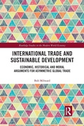 Cover: International Trade and Sustainable Development - Routledge
