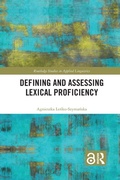 Cover: Defining and Assessing Lexical Proficiency - Routledge