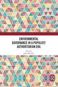 Cover: Environmental Governance in a Populist/Authoritarian Era - Routledge