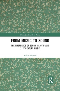 Enlarge image Cover: From Music to Sound - Routledge