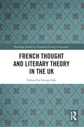 Cover: French Thought and Literary Theory in the UK - Routledge