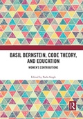 Cover: Basil Bernstein, Code Theory, and Education - Routledge