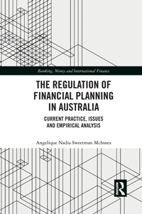 Abbildung von: The Regulation of Financial Planning in Australia - Routledge