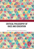 Cover: Critical Philosophy of Race and Education - Routledge