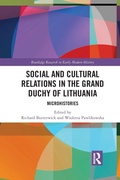 Cover: Social and Cultural Relations in the Grand Duchy of Lithuania - Routledge