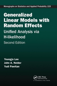 Enlarge image Cover: Generalized Linear Models with Random Effects - Chapman & Hall/CRC