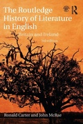 Cover: The Routledge History of Literature in English - Routledge