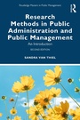 Cover: Research Methods in Public Administration and Public Management - Routledge