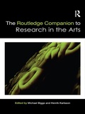 Cover: The Routledge Companion to Research in the Arts - Routledge