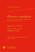 Cover: Oeuvres Completes. Tome XI a 1758-1759 - Classiques Garnier