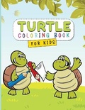 Cover: Turtle Coloring Book for Kids - Booksizonia