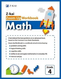 Enlarge image Cover: Zoom-Up Workbook Math Grade 4 - Z-Kai Inc.