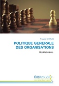 Cover: Politique Generale Des Organisations - Editions Vie