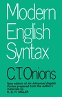 Cover: Modern English Syntax - Routledge