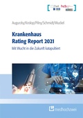 Cover: Krankenhaus Rating Report 2021 - medhochzwei Verlag