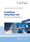 Cover: Krankenhaus Rating Report 2021 - medhochzwei Verlag