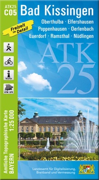 Abbildung von: ATK25-C05 Bad Kissingen (Amtliche Topographische Karte 1:25000) - Landesamt für Digitalisierung, Breitband und Vermessung, Bayern