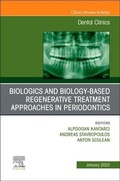 Cover: Biologics and Biology-Based Regenerative Treatment Approaches in Periodontics, An Issue of Dental Clinics of North America: Volume 66-1 - Elsevier
