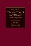 Cover: Secured Transactions Law in Asia - Hart Publishing