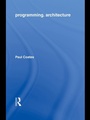 Cover: Programming.Architecture - Routledge