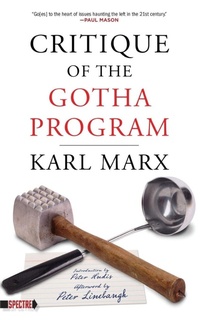 Enlarge image Cover: Critique of the Gotha Program - PM Press