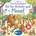 Cover: Mein Klassik-Klangbuch: Das Tier-Orchester spielt Mozart - Usborne