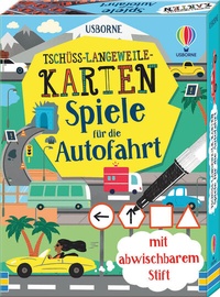 Abbildung von: Tschüss-Langeweile-Karten: Spiele für die Autofahrt - Usborne