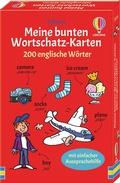 Cover: Meine bunten Wortschatz-Karten - 200 englische W&ouml;rter - Usborne