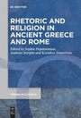 Cover: Rhetoric and Religion in Ancient Greece and Rome - De Gruyter