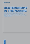 Cover: Deuteronomy in the Making - De Gruyter