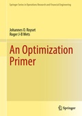 Cover: An Optimization Primer - Springer