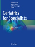 Cover: Geriatrics for Specialists - Springer