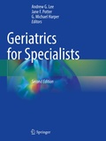 Cover: Geriatrics for Specialists - Springer