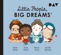 Cover: Little People, Big Dreams&reg; - Teil 3: Frida Kahlo, Rosa Parks, Marie Curie, Amelia Earhart - Der Audio Verlag