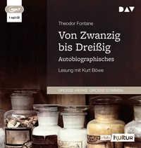 Abbildung von: Von Zwanzig bis Dreißig. Autobiographisches - Der Audio Verlag